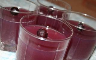 Blackcurrant in jelly or “Tatar jam”